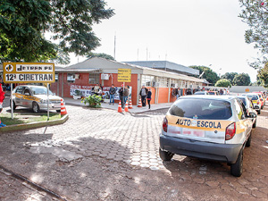 Nervosismo 'domina' mutirão de exames práticos do Detran