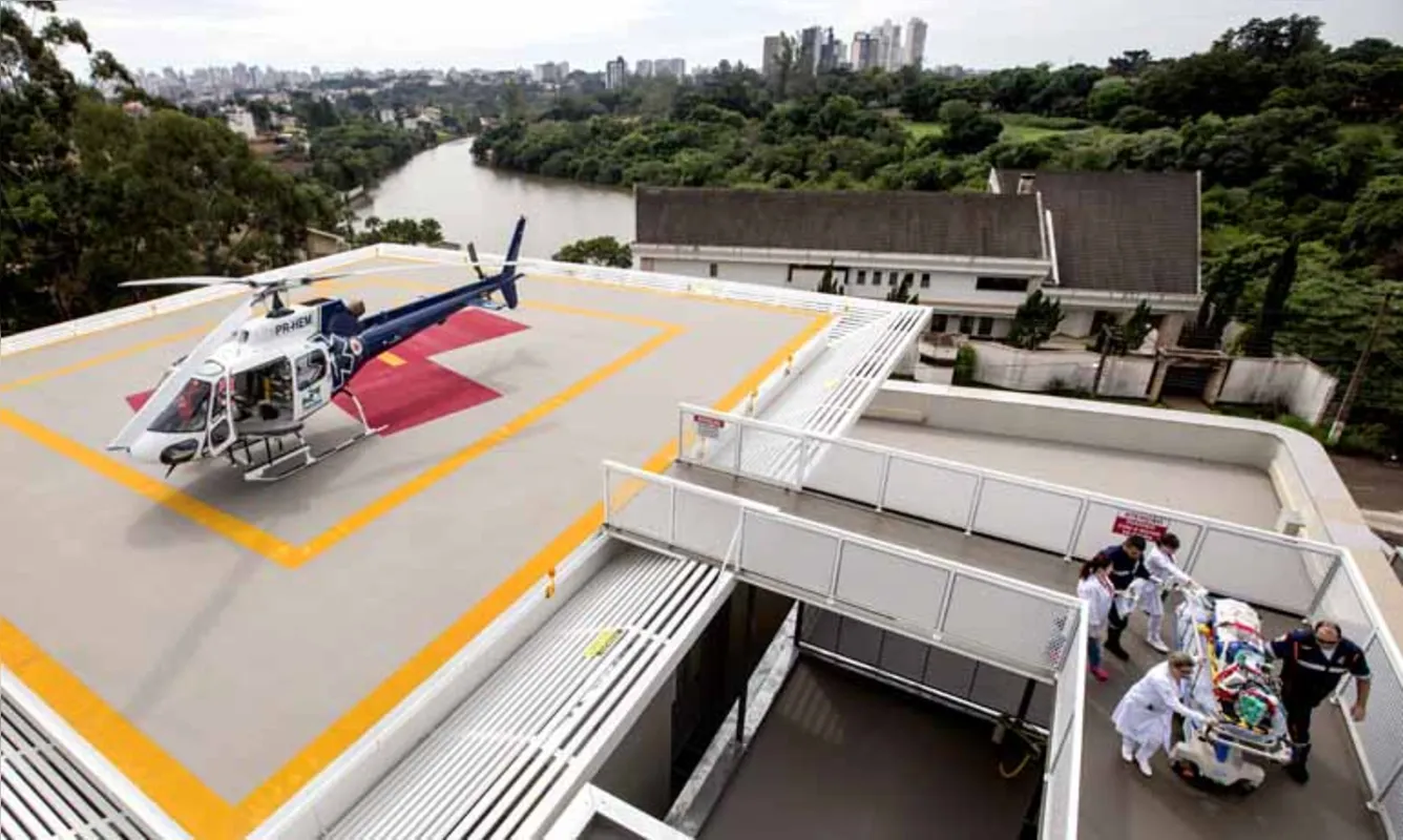 Primeiro heliponto hospitalar de Londrina est em atividade