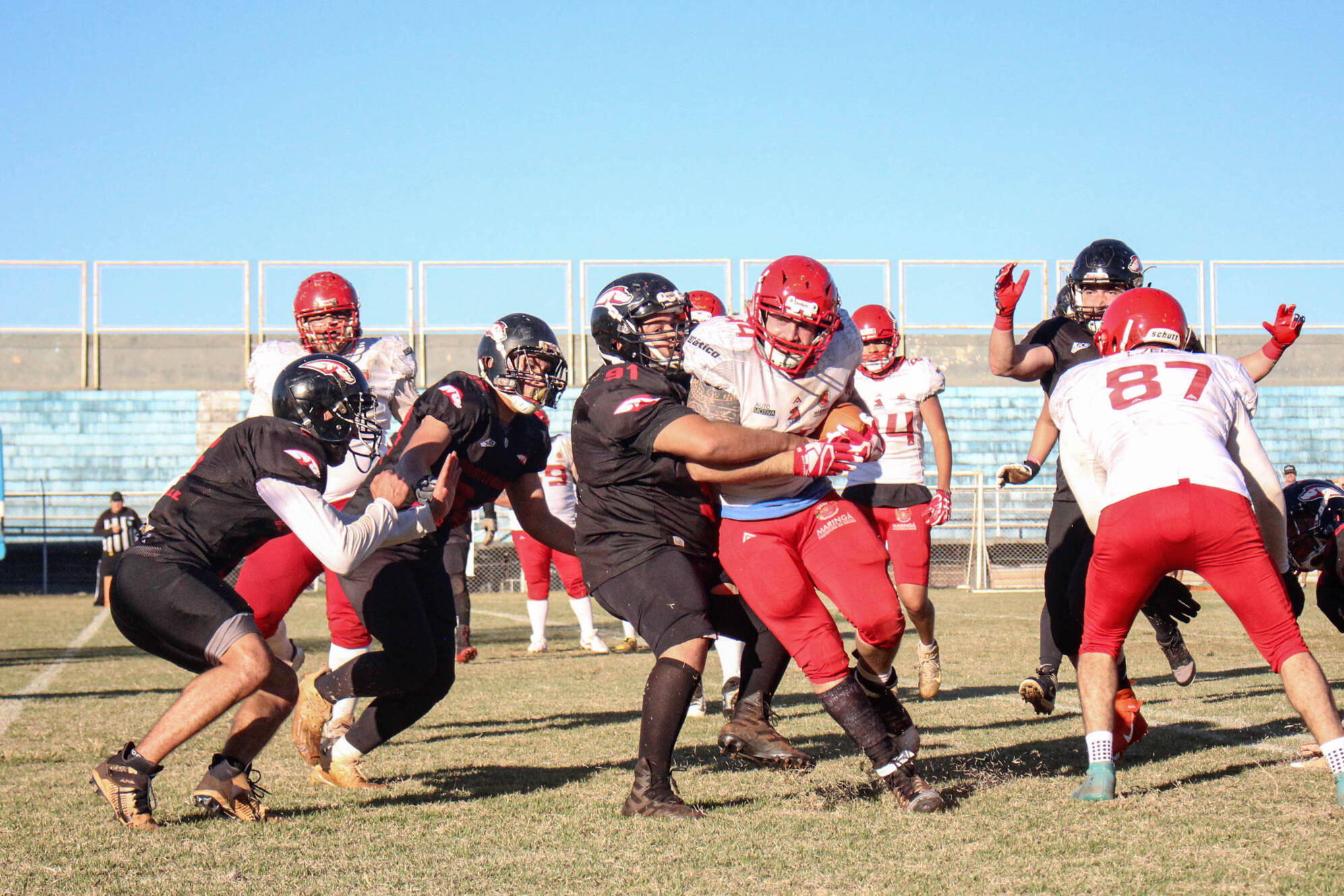 CAMPEONATO PARANAENSE DE FUTEBOL AMERICANO 2022 - SEMIFINAL PINHÃO BOWL -  BRISTLE X SAINTS 