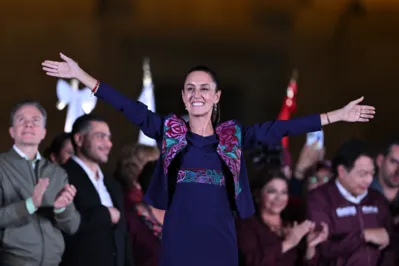 Claudia Sheinbaum venceu as eleições como a presidente mais votada da história do México