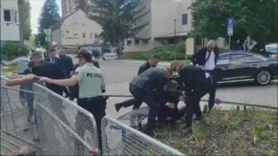 Imagem ilustrativa da imagem Primeiro-ministro da Eslováquia fica em condição crítica após ser baleado