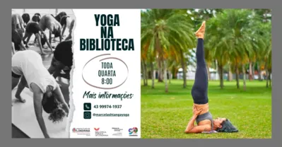Imagem ilustrativa da imagem Aulas de Hatha Yoga serão ofertadas na  biblioteca da zona norte de Londrina