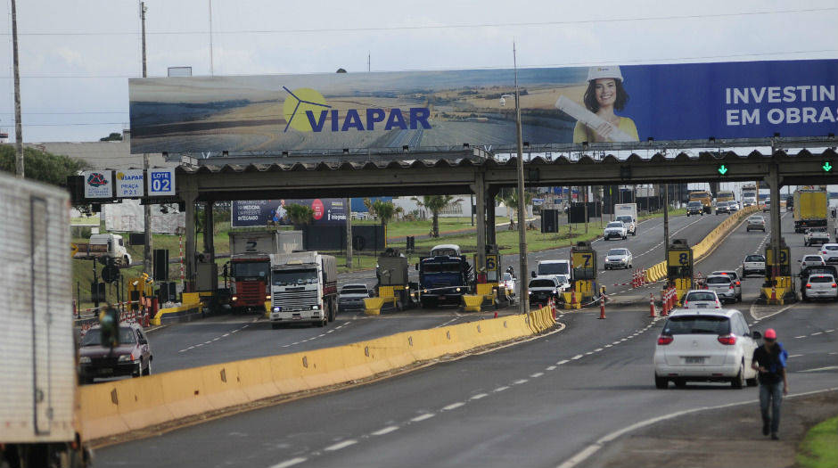 Resultado de imagem para PraÃ§a de PedÃ¡gio em Arapongas Viapar