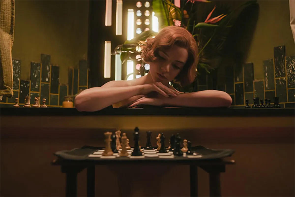 O Gambito da Rainha no Xadrez