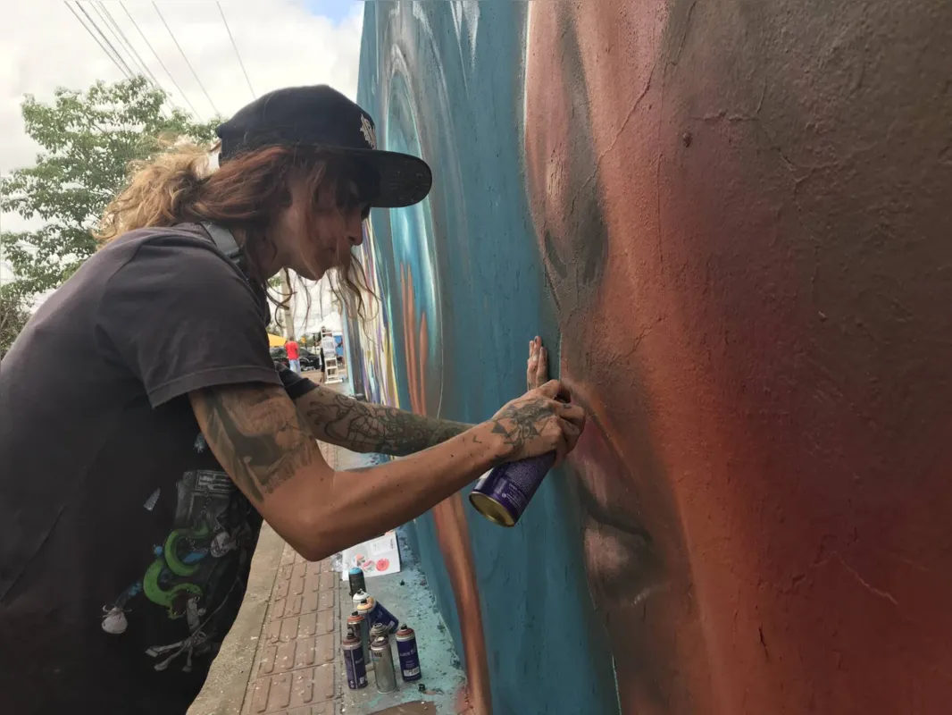 Festival de Graffiti embeleza muro do Cemitério Jardim da Saudade - Blog  Londrina