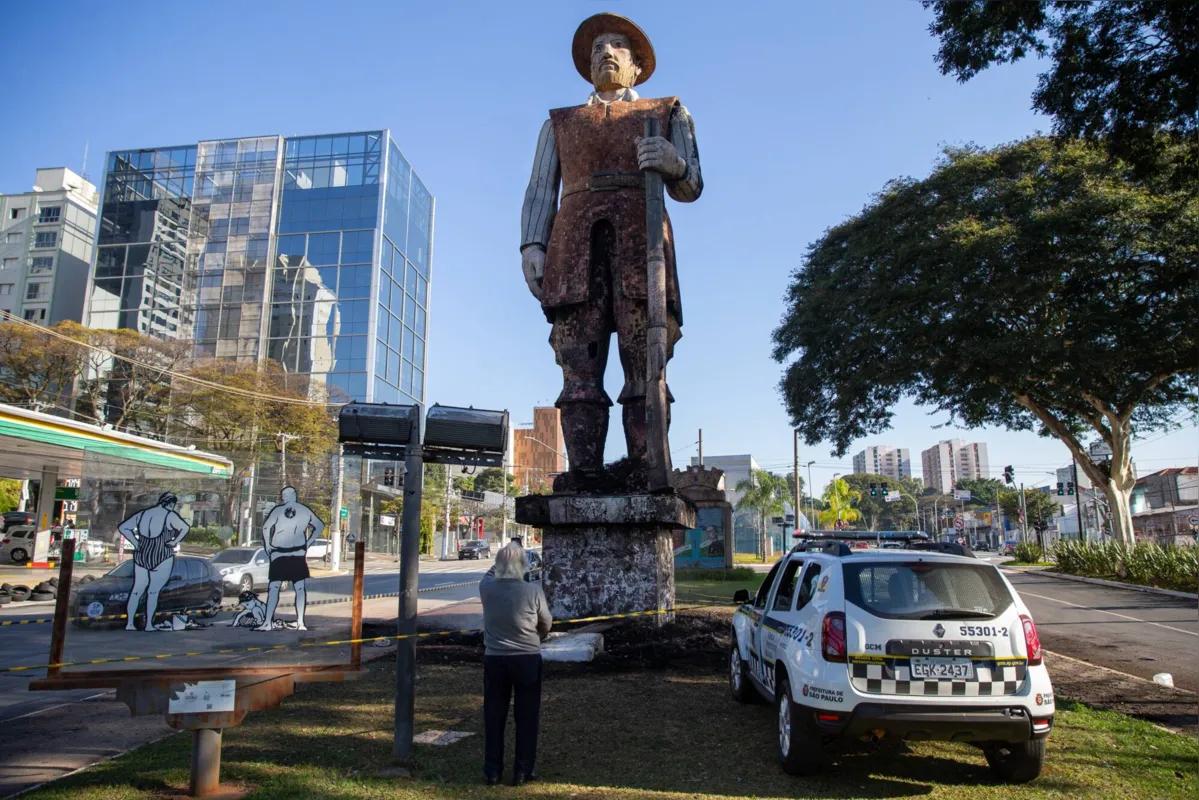 Justiça de SP condena motoboy por incendiar estátua de Borba Gato; ato  alçou debate sobre homenagens a escravocratas - Radar Amazônico