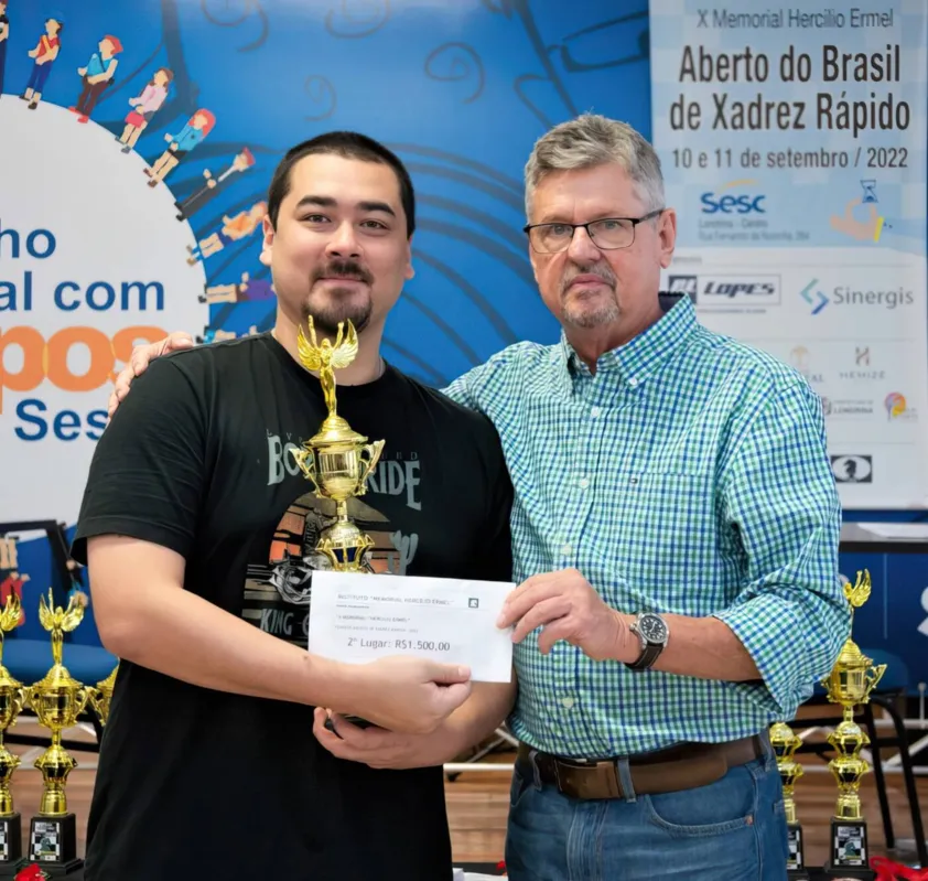 Torneio de xadrez IX Memorial Hercílio Ermel tem participação