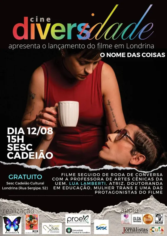 CCTA promove Mostra de Filmes Matizes da Sexualidade