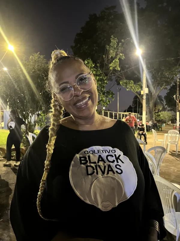 Sandra Mara Aguillera, uma das fundadoras do coletivo Black Divas: visibilidade e empoderamento