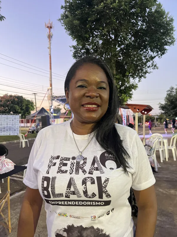 Alessandra Aparecida dos Santos diz que toda sua família sempre está presente nos eventos do Black Divas, principalmente os com atividades voltadas para os Crespinhos