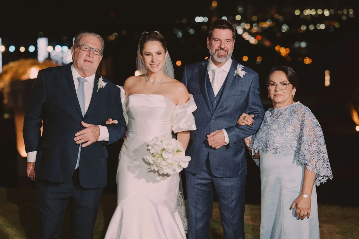 Ademyr José Medeiros, Dayane Medeiros, Renato Marvule e Josefa Medeiros