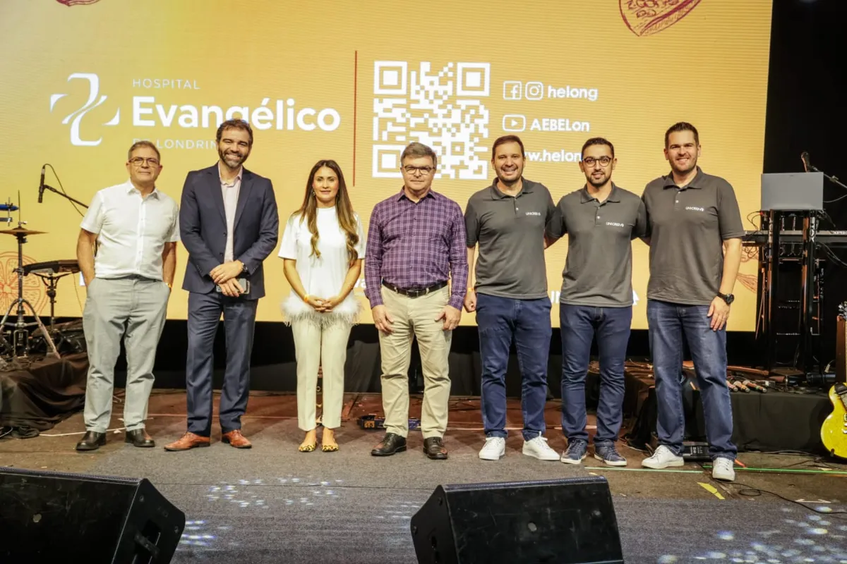 Dr. João Roberto Pazini, Eduardo Otoni, Noemi Moraes, Dr. Edson Tafner, Agnaldo Ábila, Adilson Junior e Rafael Peters